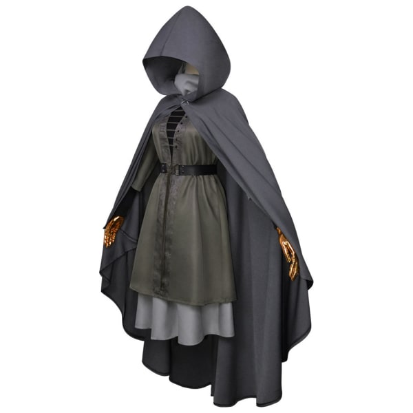 Melinas Cos Dress Up Kostume Outfit Kappa Sjal Halloween L
