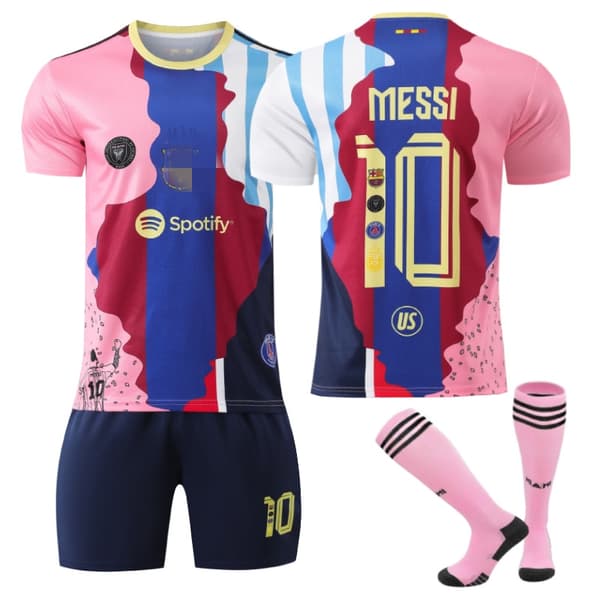 Club Retro Mindefodboldtrøje 10 Messi L