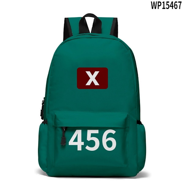 Xbi- Barn Squid Game 2 Ryggsäckar skolväskor Backpack barn ×456