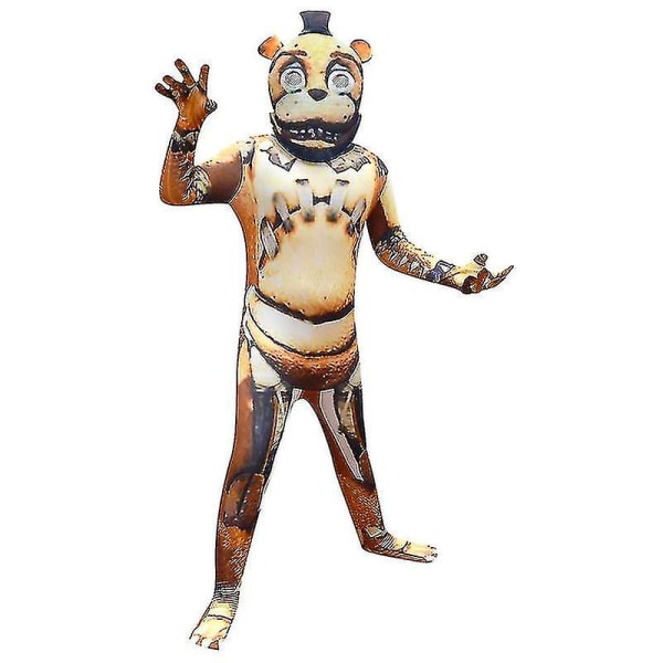 Five Nights At Freddy Fnaf Costume Christmas Party Kids Fancy Halloween Cosplay Outfits -a Style 2 110
