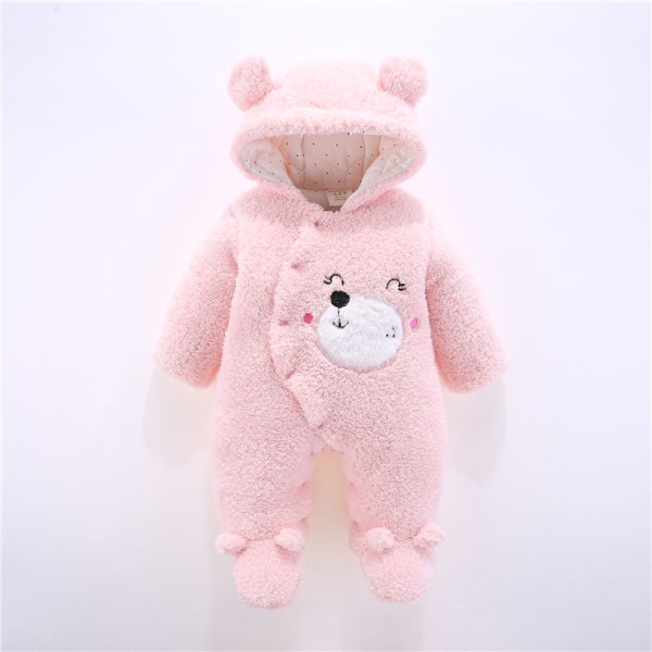 Mub- Wholesale Kids Pajamas Onesie Newborn Romper Baby Bodysuit Clothes Baby Boy Clothes Newborn Baby Girl Rompers Pink 73cm