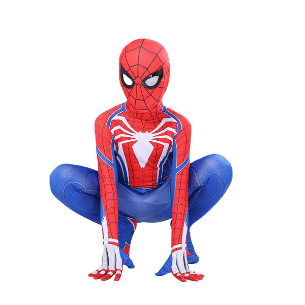 Mub- Spider Man Costume  Fantasia Kids Anime  Superhero Costume Anime Miles Morales tv&movie costume S5 170 CM