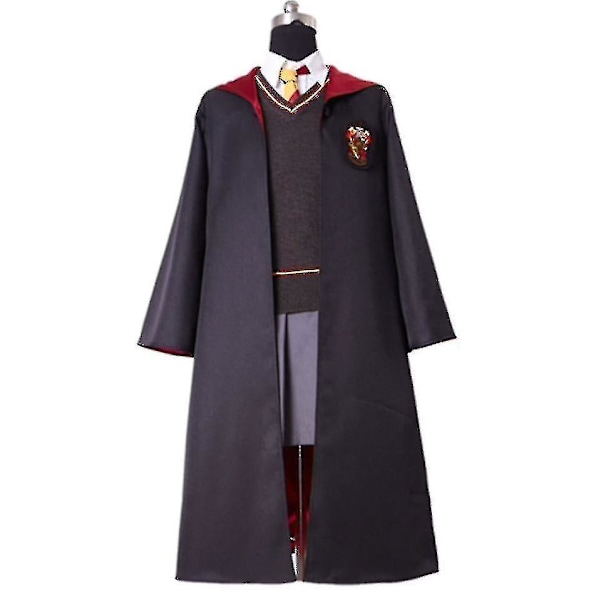 Hermione Granger Gryffindor Uniform Cosplay Costume Suit Kid &Adult Outfit women XL
