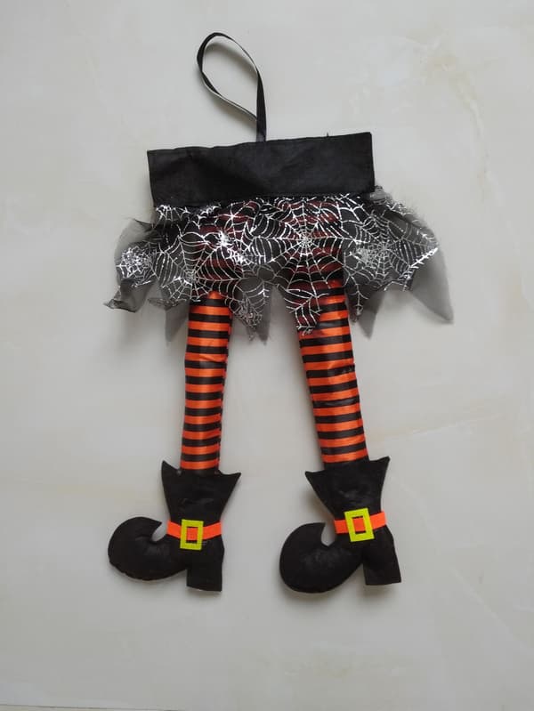Halloween heksens ben dekoration