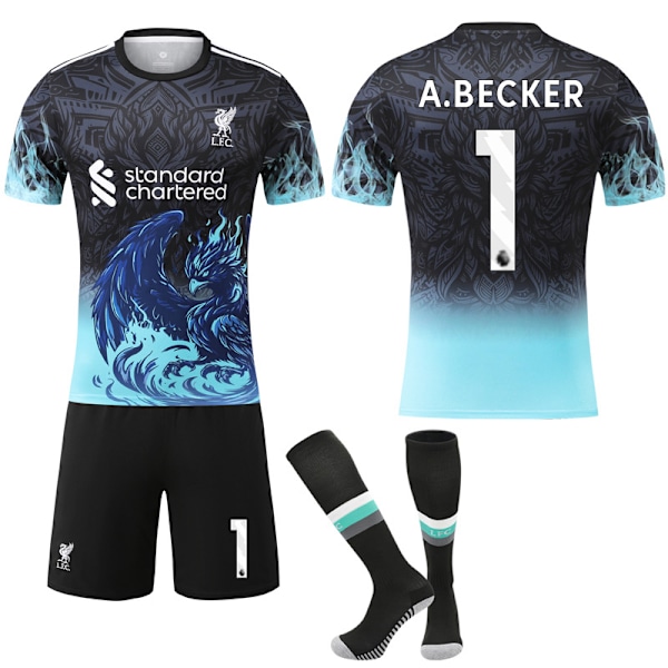 Xbi- 2026 Club Jersey Liverpool Special Commemorative Edition Fotbollströja Set 1 A.BECKER #XS