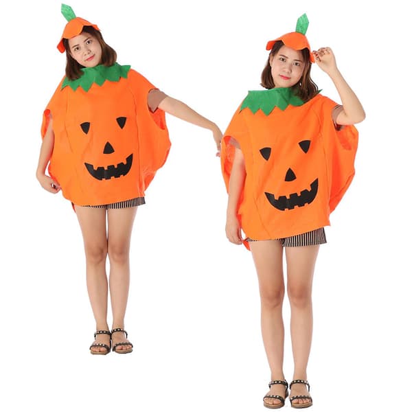 Halloween græskar kostume græskar poncho, sjov Cos