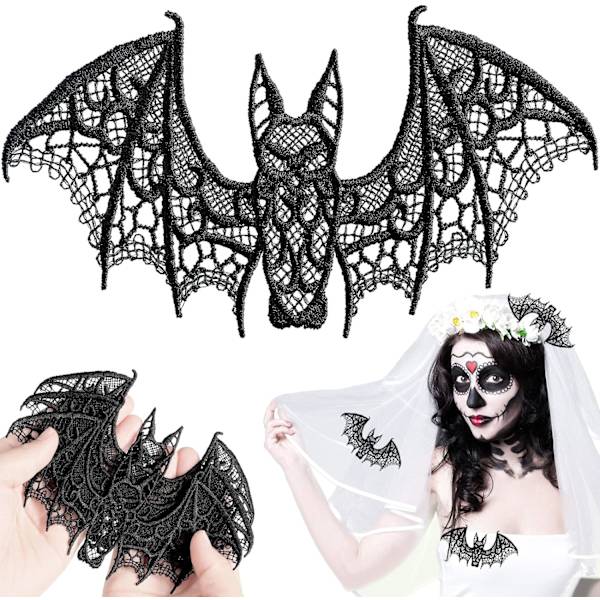 12-pack Halloween Lepakko Dekoraatiot Nivelsarana Lepakot 3D