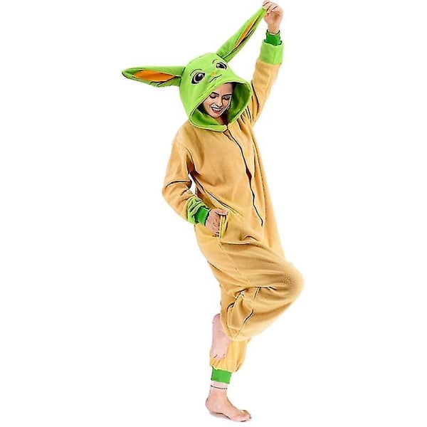 än Pyjamas Djur Kigurumi Kvinnor Onesies För Vuxna Fleece Tecknad Helkropps Pijamas Födelsedagspresent kostym M