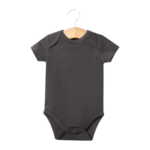 Mub- 2023 GOTS Certified Organic Cotton Kids Infant Clothing New Born Romper Plain Baby Summer Bodysuit 4 85cm