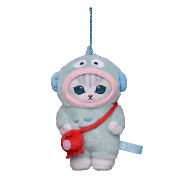 Mub- Hot selling cute Sanrio Kulomi pendant plush doll Cinnamon Dog figurine Meletti backpack bag hanging ornaments keychain 2