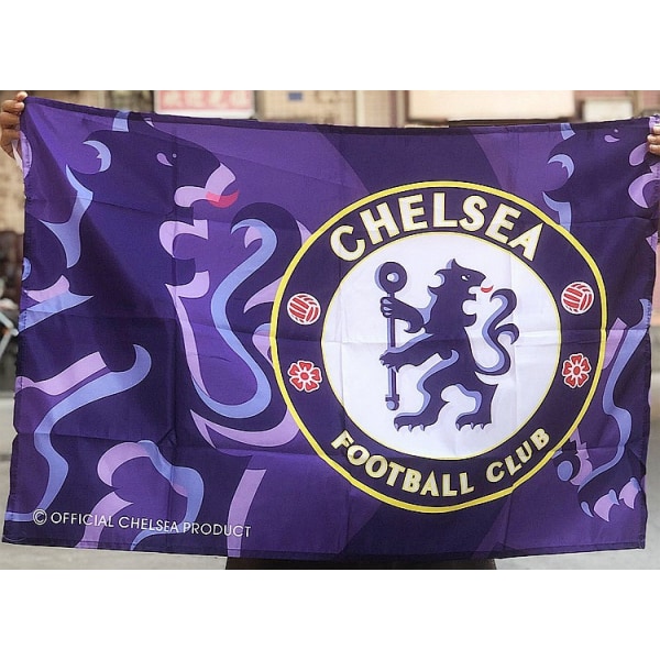 Mub- Fodboldfans store flag fans hænger flag dekoration Chelsea