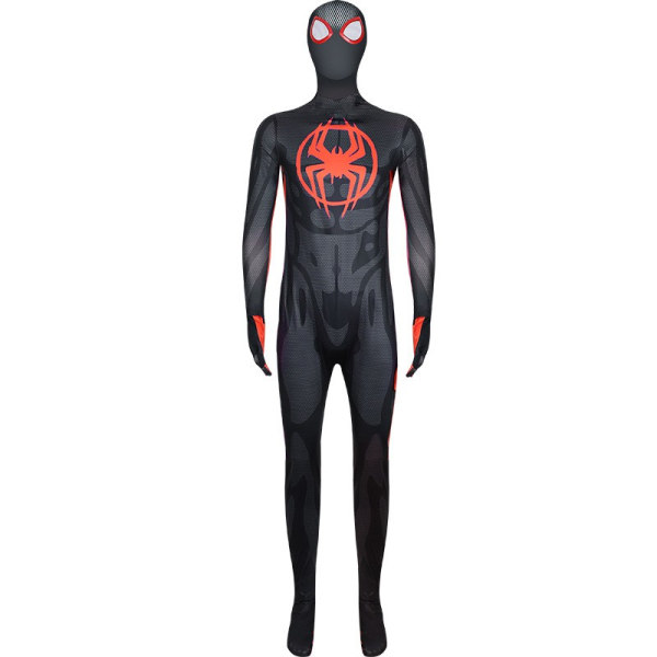 Mub- Halloween party game play costume Parallel Universe 2 Spider-Man Gwen adult children jumpsuit film and television costume Miles lens L
