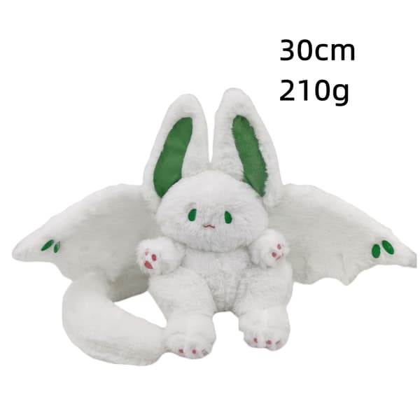 Mub- Lepakko kani pehmolelu lelu lahja white rabbit