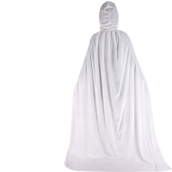 Mub- Factory OEM Customized Cosplay Hooded Cloak Long Velvet Cape Vampire Halloween Costume 7 130cm