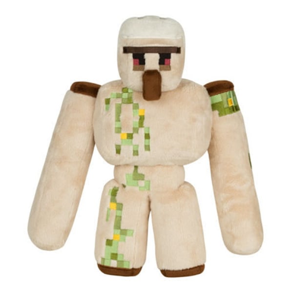 Xbi- Ny minecraft plyschleksak docka creeper rosa gris häst ender drake plysch leksak 36cm iron golem
