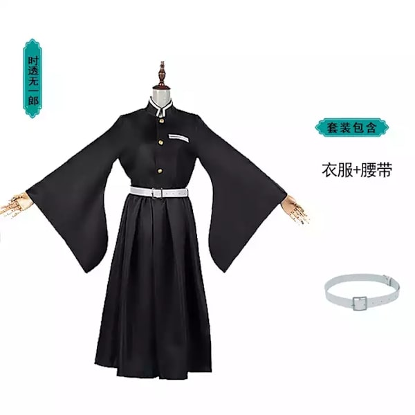 Mub- Cosplay Halloween Kostyme Anime Demon Slayer Kimetsu No Yaiba Tanjiro Kamado Nezuko Zenitsu Klær Tokitou Muichirou M