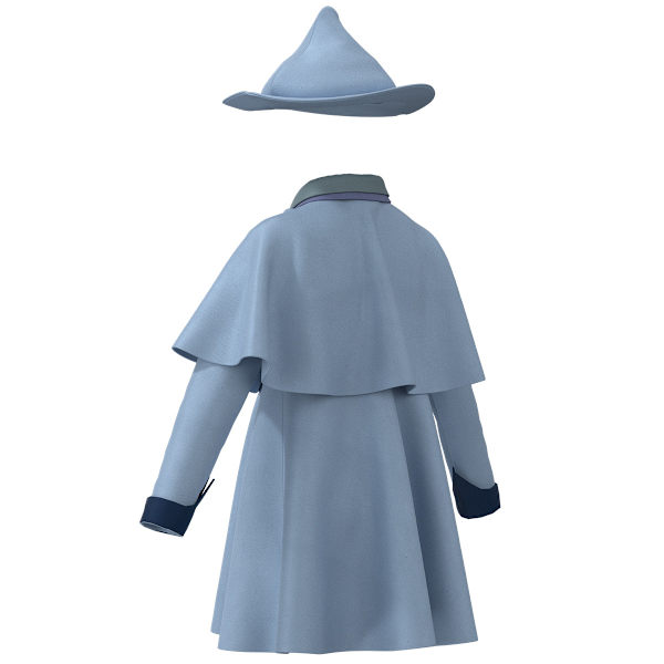 Harry Potter cos kläder Busbarton skoluniformer flickuniform