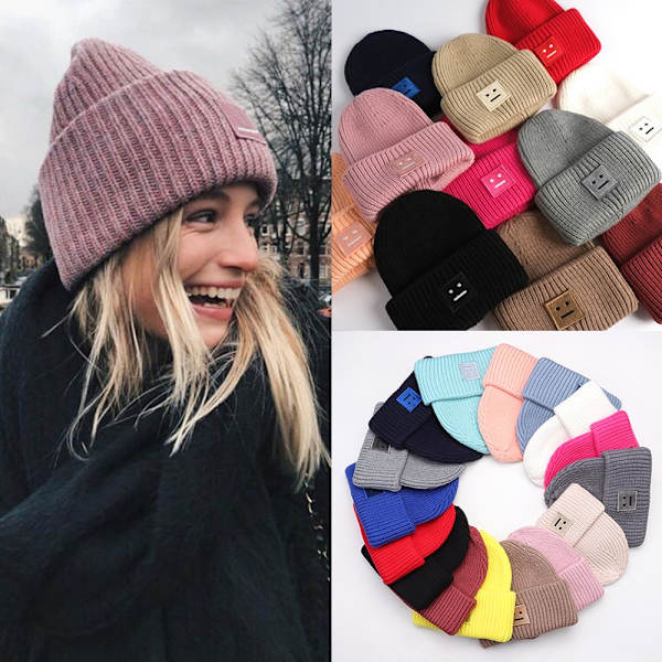 Mössa Hatt Vinterhatt GRÅ G grey