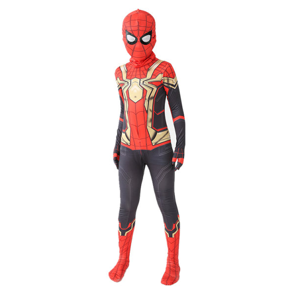 Mub- Custom Børns Superhelt Kostume Halloween Cosplay Dragt Spider Man Kostume Til Børn # 5 100 cm