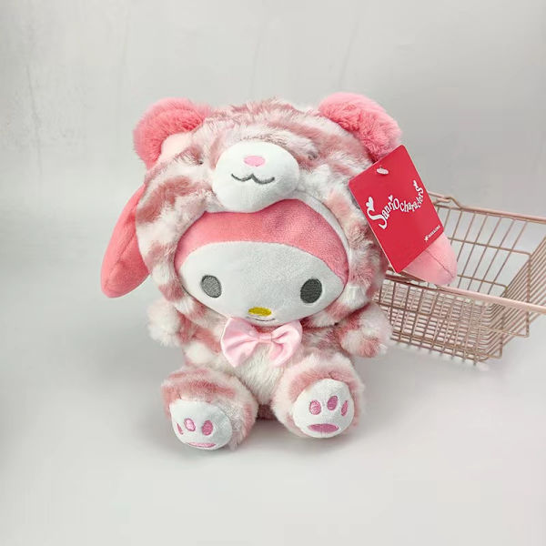 Mub- Cartoon Tiger Mascot Plush toys Japanese Cute Little Tiger Pattern  Sanrio Animal Girl Heart Sanrio Wholesale 1 20cm