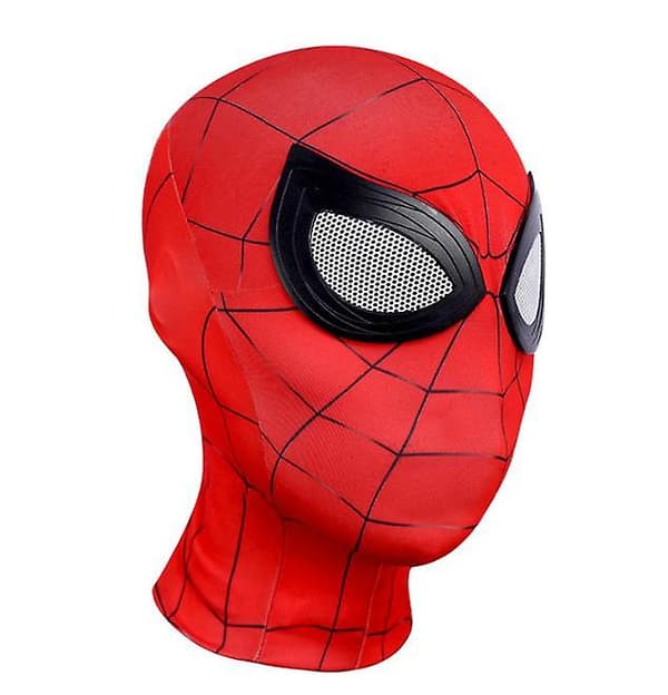 Spiderman hætte til voksne og børn - sjov maske hætte C