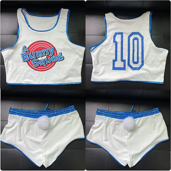 Lola Bunny Costume Space Bunny Cosplay Halloween Costume Girls -a M