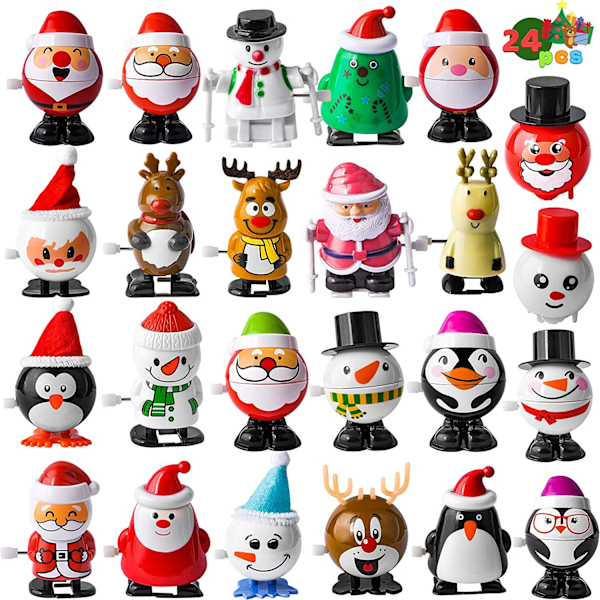 Xbi- Söt slingrande urverk bobblehead walking leksak julklappar älg