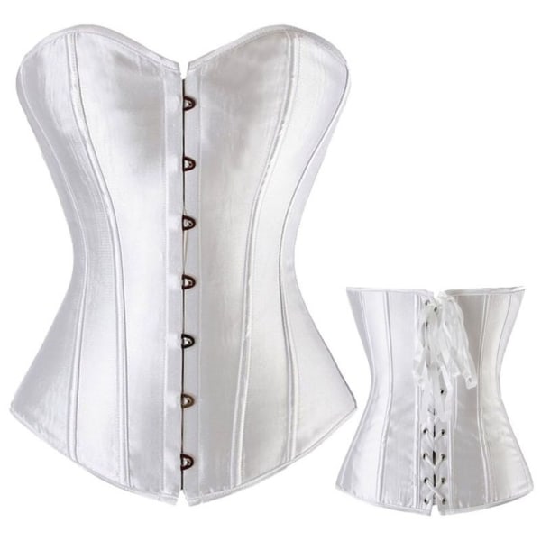 Korsett Bustier Toppar RÖD -i red S