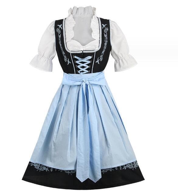 München Oktoberfest broderte kjoler for kvinner. XS