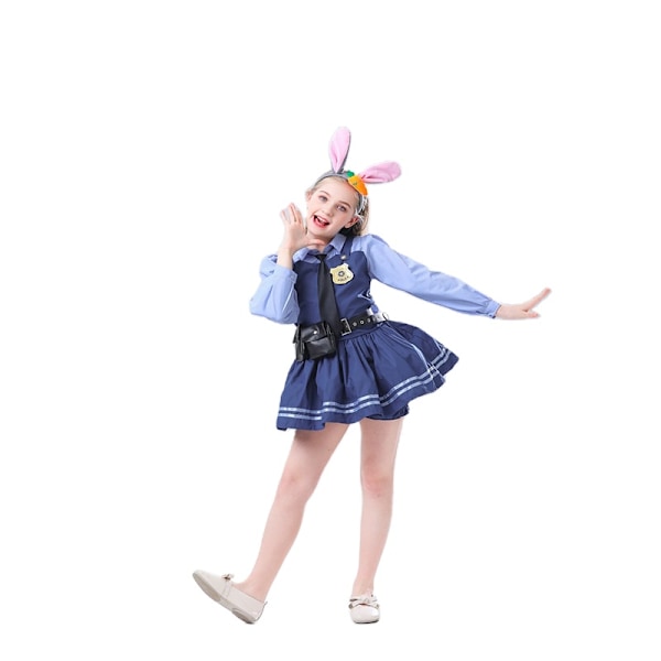 Mub- exy Halloween Voksen Kostume Kanin Familie Karakter Kostume Anime Politibetjent Kostume Women S