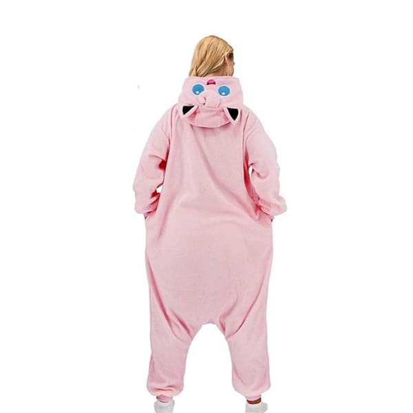 Pyjamas for par Pyjamas for voksne barn Pink Fat Ding Zipper S