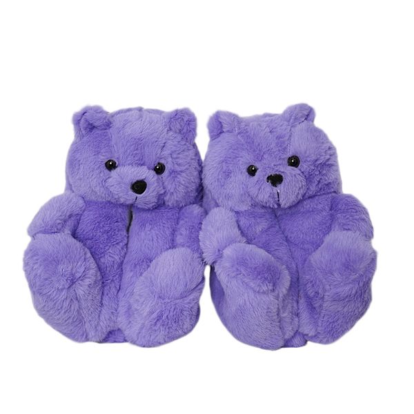 Mub- Nallekarhutossut Söpö nallekarhu plyyssitossut pojille ja tytöille koti lämpimät puuvilla tossut Panda model 36-41
