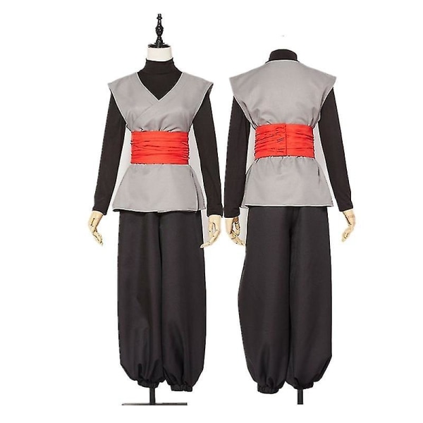 Anime Super Son Goku Black Zamasu Kai Cosplay Costume Outfits Halloween Carnival Suit -a S