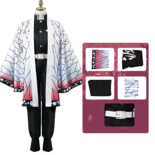 Ghost Slayer Cos Kostym Halloween Cosplay Kostym B E 140cm