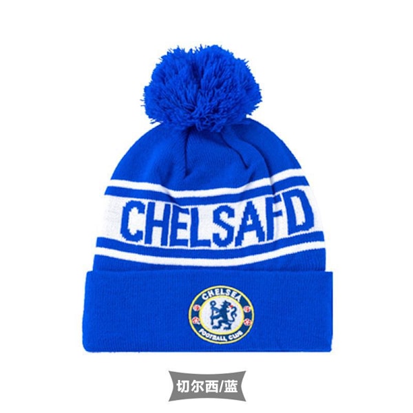 Xbi- Football club Messi, Barcelona, Real Madrid, Miami, cold and warm hats Chelsea - Blue