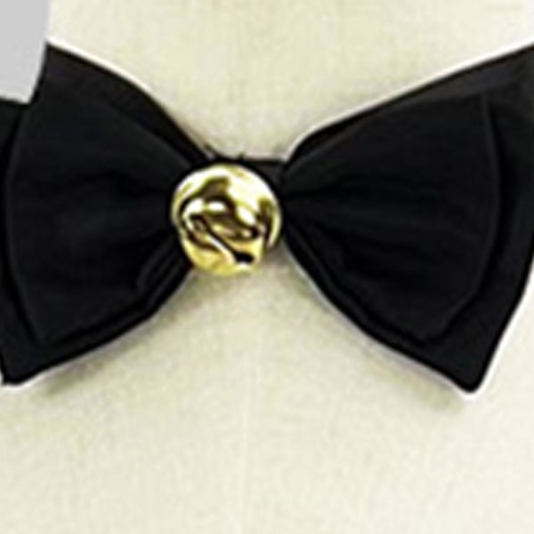 Nya kvinnor Plus ize upersöt stor rosett Rosa Blå Lolita Cosplay Custom Klänning Black S