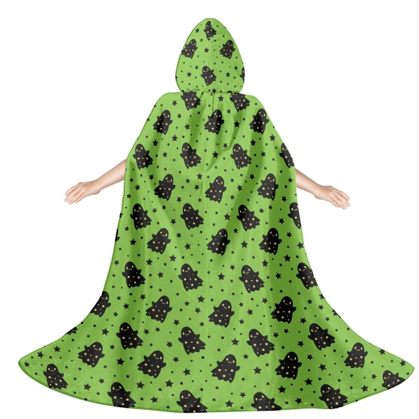Mub- Popular Oversize Cowl Outfit Print Multiple Pattern Children's Halloween Cloak At Costume Party Be a ovely Child ZXQFE3043F57-1 L