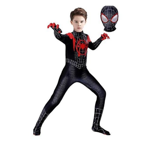 Kostym Spiderman Cosplay Jumpsuit Halloween Cosplay Kostym V 160cm