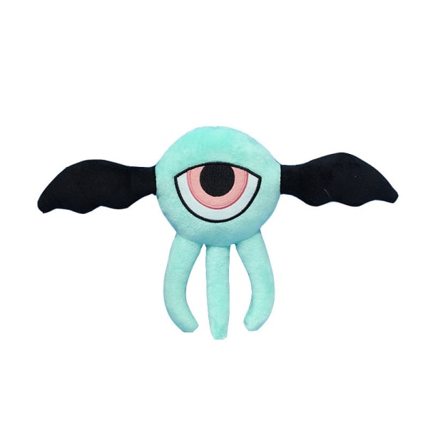 Mub- Plyschleksak Garten av banban plyschklass dockdocka Blue one-eyed black wings