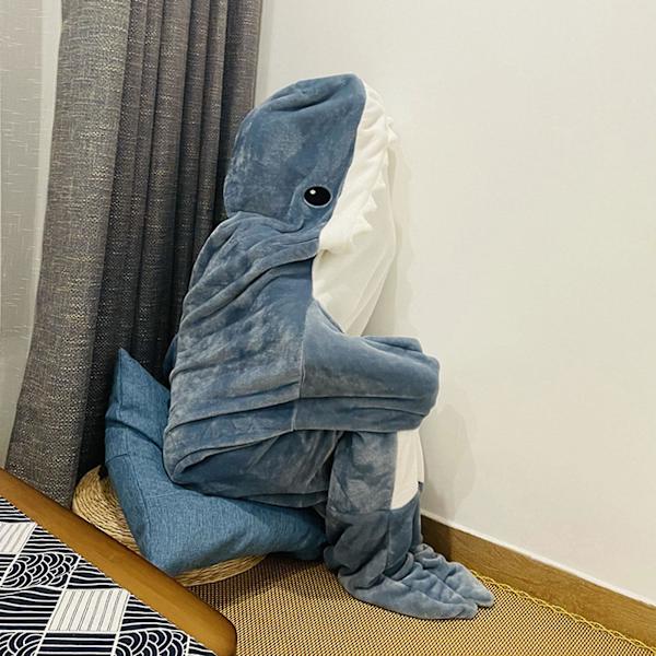 Hai Onesie, Flanellihuppari, Haimakuupussi, 190cm .i