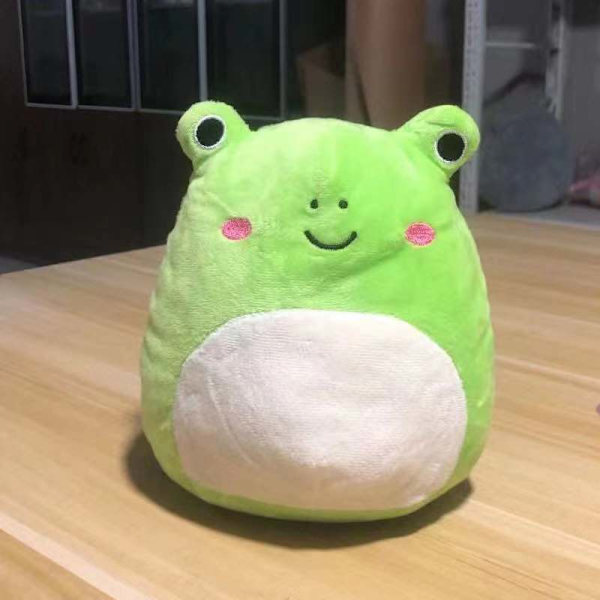 Mub- Plysch squishmallow dinosaurie leksak docka barn semester födelsedagspresent frog