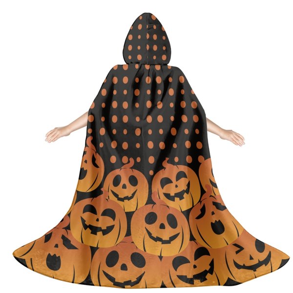 Mub- FactorySupply Accept ass Customization Children's Halloween Cloak Resist Wind Chill Hood Cape On The Cold Night Warmly You ZXQFJ0134F57-1 M