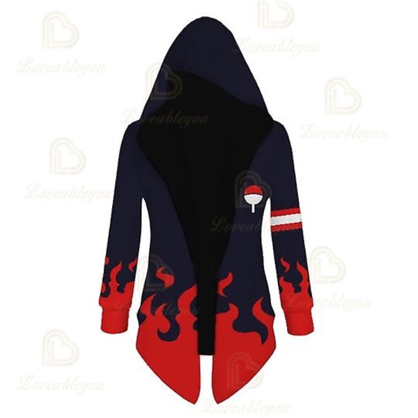 Namikaze Minato Cosplay Jacket Trench Robe Akatsuki Cloak Halloween Carnival Costume Men Women Hooded Cape Coat -a Dragon L