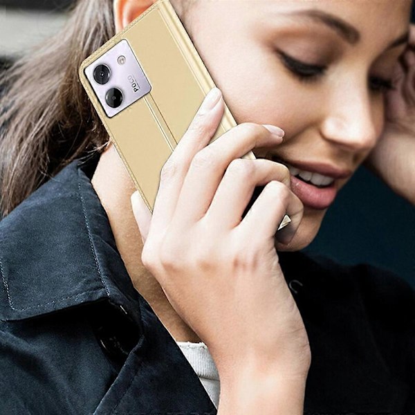 Xiaomi Poco M7 Pro 5G -kotelo PU-nahkaa, puhelinkotelo korttipidikkeellä, jalustalla ja magneettilukolla Multicolor Style D