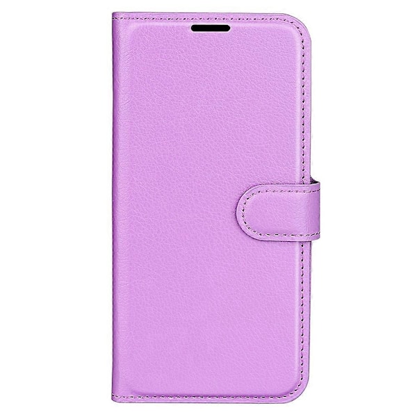 Til Samsung Galaxy S25 Ultra Case Litchi Tekstur Stødsikker Læder Wallet Telefon Cover Multicolor Style H