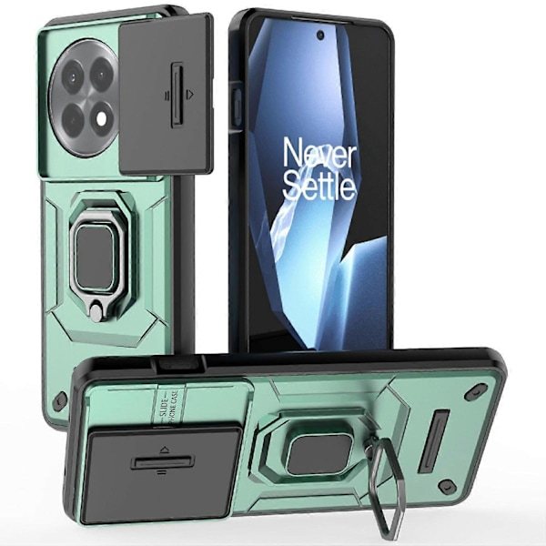 Kotelo OnePlus Ace 5 Pro 5G/Ace 5 5G/13R 5G -puhelimelle PC+TPU-jalustalla ja linssinsuojuksella Multicolor Style D