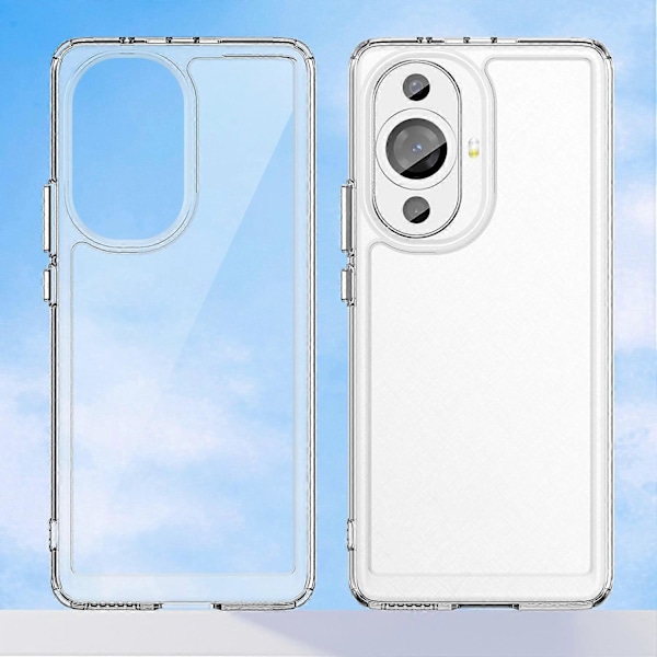 Huawei nova 11 Pro/nova 11 Ultra Läpinäkyvä Puhelinkotelo TPU+Akryyli Älypuhelimen Suojus Multicolor Style F