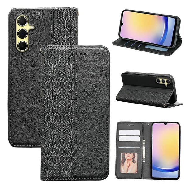 Mobilskal för Galaxy A15 4G Multicolor Black
