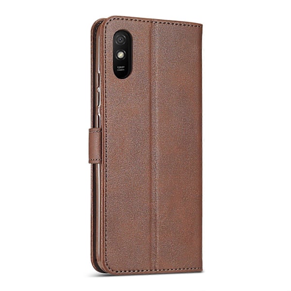 LC.IMEEKE Lommebok Stativ Lær Shell Telefon Deksel Etui for Samsung Galaxy A02/M02 (EU Versjon) Multicolor Style E