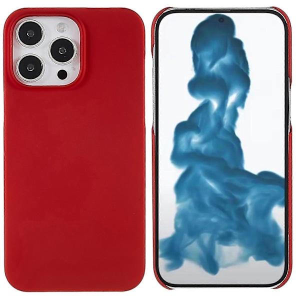 Skyddande telefonfodral för iPhone 15 Pro, reptåligt gummerat hårt PC-bakstycke Multicolor Style D